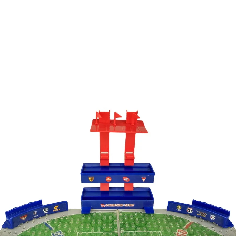 Custom Toy Supplier Mini Football Stadium Scale Model Rugby Football Field Building Blocks Toys