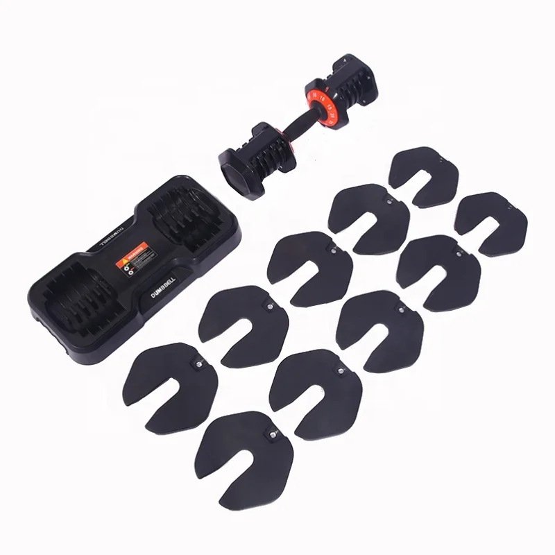 25 kg 55lbs Home Fitness Free Weight Multi-function Gym Equipment Cast Iron Quickly 25kg Adjustable Dumbbell For 6 Level