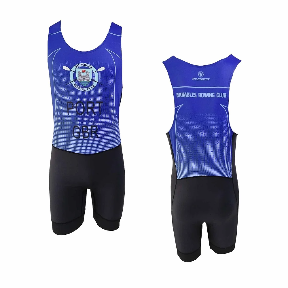 Roadstar custom lady and men team water rowing unisuit with perfect cut
