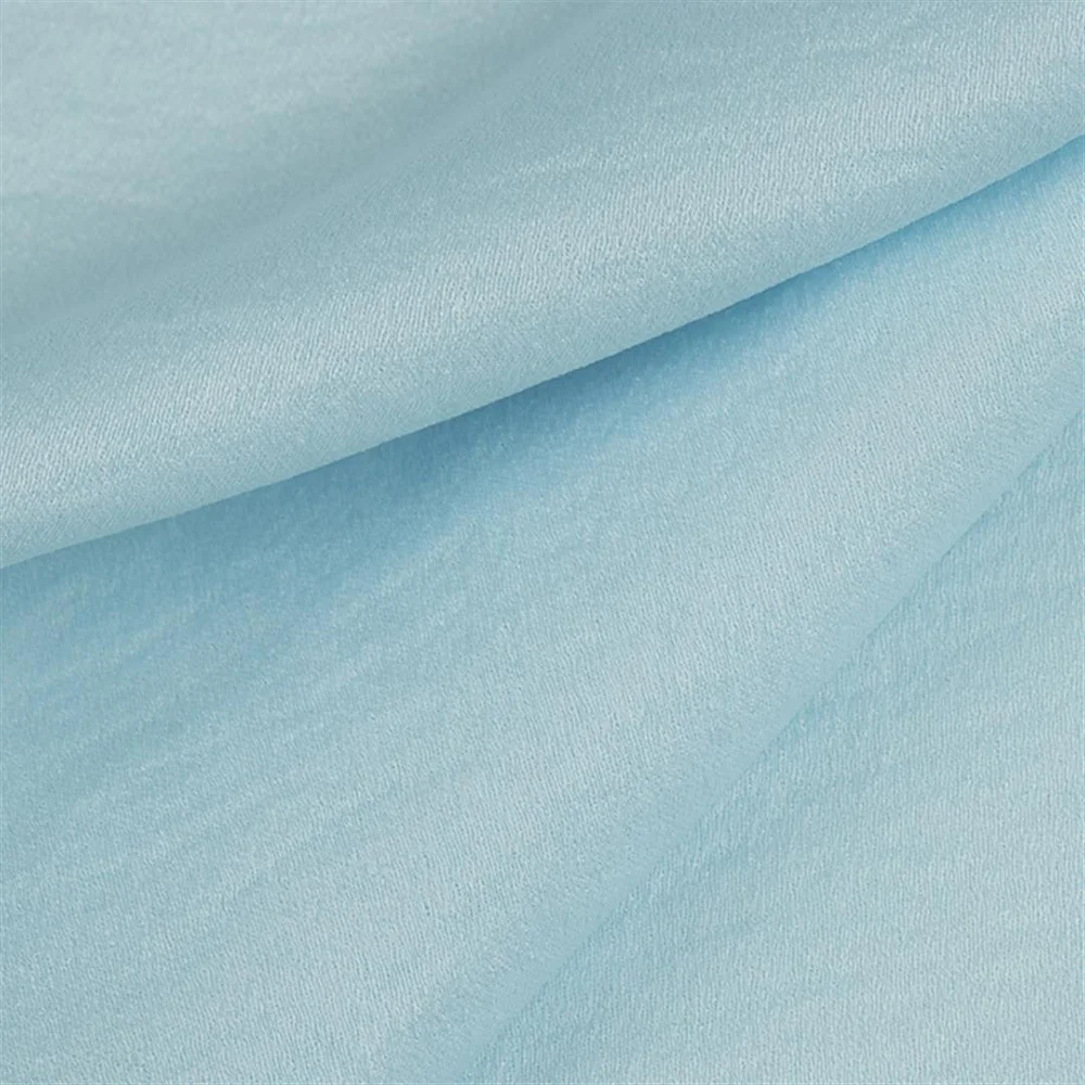 KEETE Acetic fiber mixed white satin lining clothing yarn dyed plain woven cellulose acetate satin fabric