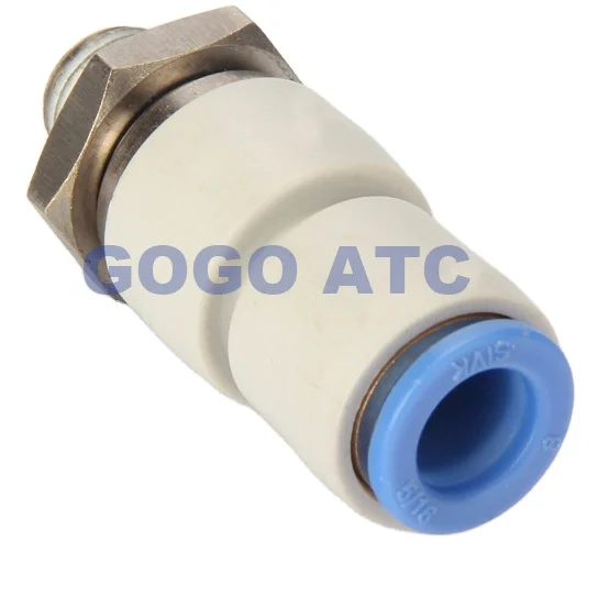 SMC type fittings KSH04-02S O.D 4mm thread Rc 1/4 male connector high speed rotary one-touch fittings Pneumatic Components