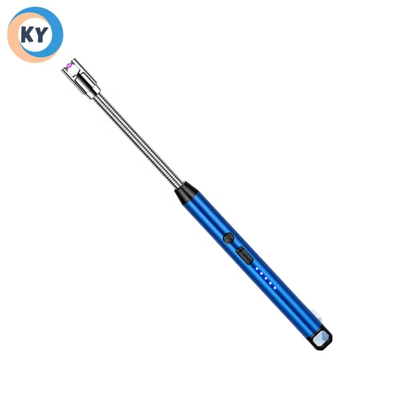 Good Price Battery Display Windproof USB Charging Gas Stove Grill Tools Electronic Arc BBQ Lighter Flexible