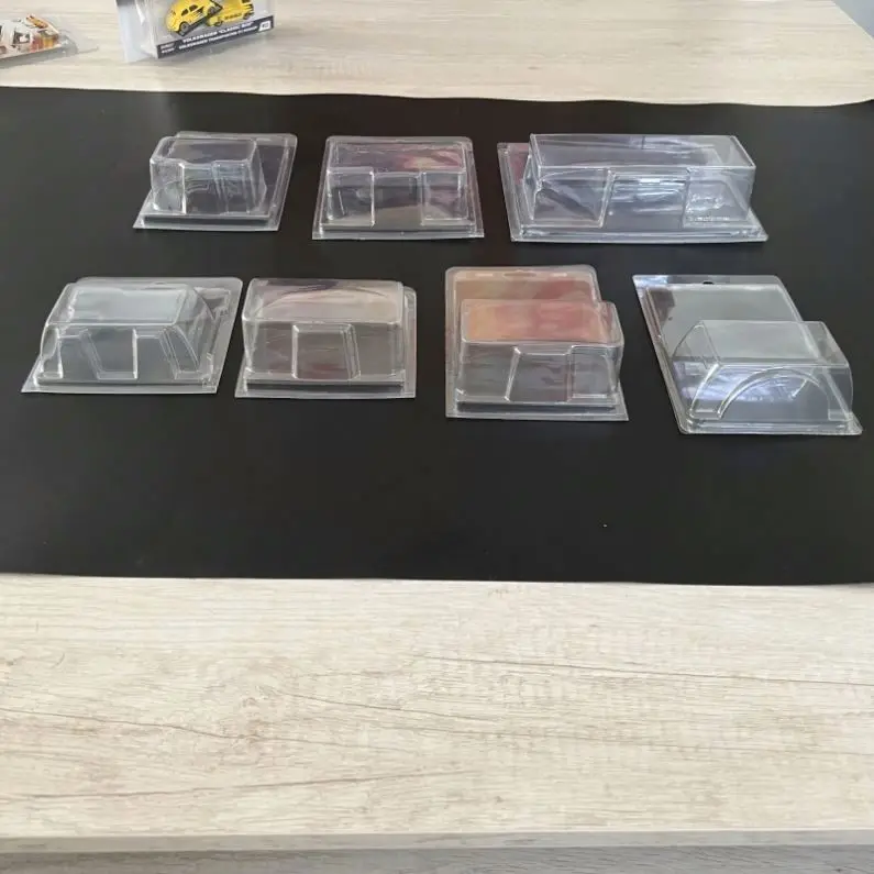 High Quality wheels plastic car toy protective box multi wheel protectors premium Toy Blister Pack