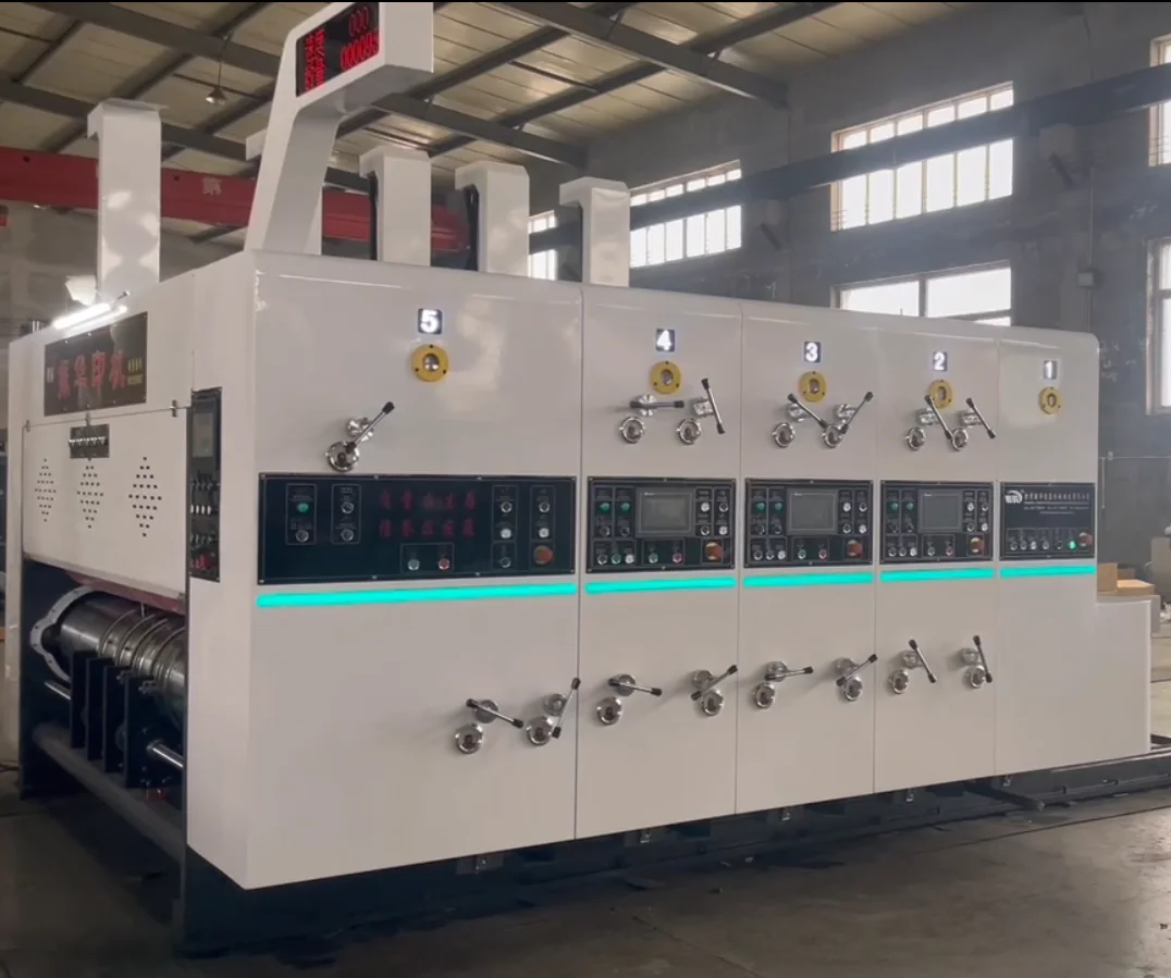 Low wholesale prices SYKM Box Printing Machine Corrugated Carton HD Flexo Printer Die Cutter Stacker