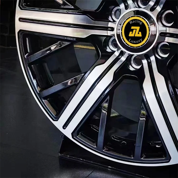 Jiangzao 5X150 6X139.7 off road wheel rim suv 4x4 alloys rims 20 Inch  forged wheel blank Alloy Car Rims for Toyota Hilux F-150