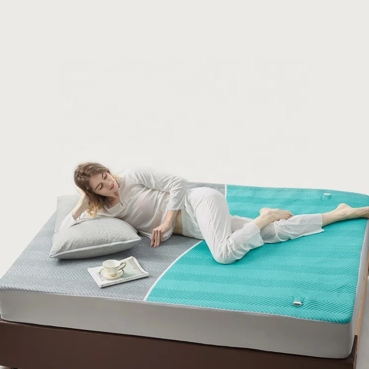 110V Temperature Controlled Auto Off Heating Bed Warmer Sheet Warmer Quilted Heated Electric Mattress Pad