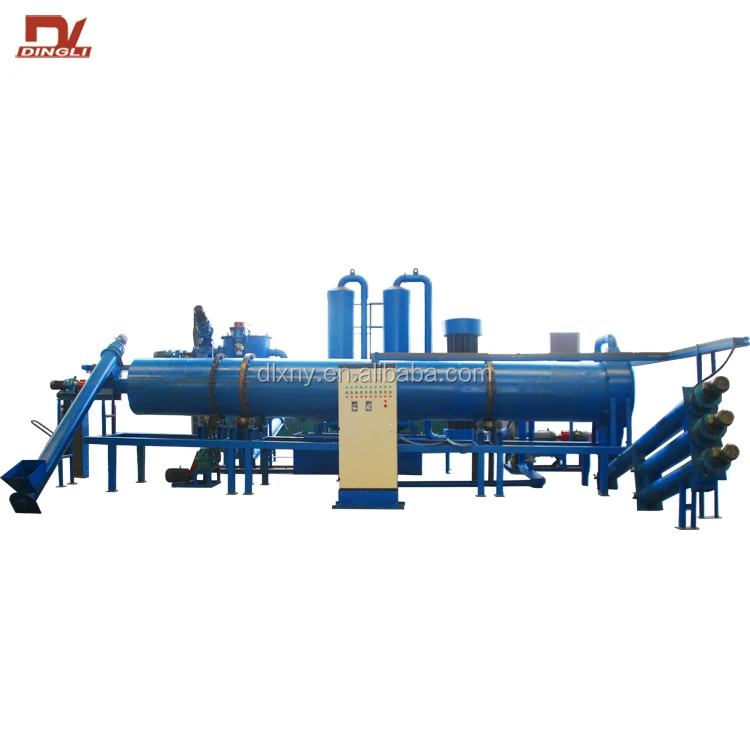 Biomass Continuous Wood Charcoal Carbonization Furnace for Sawdust