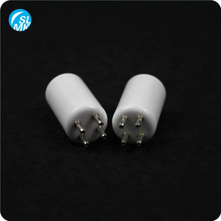 electrical ceramics UV lamp cap alumina machining parts 95