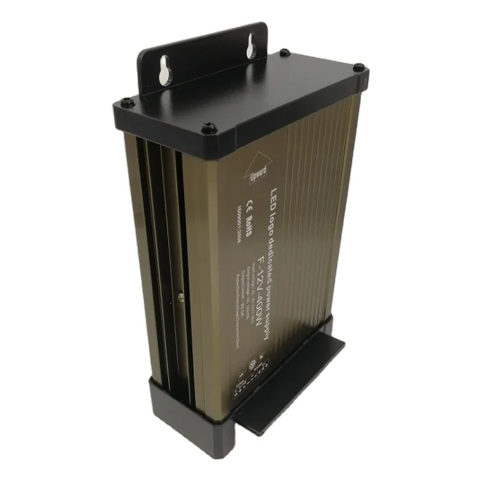 
12v 400watt IP43 outdoor rain-proof led module lighting power supply transformers from Yuxiang 