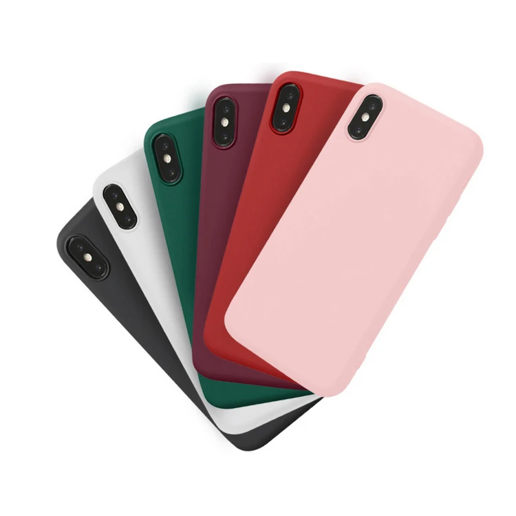  Чехол для телефона из мягкого ТПУ пластика Резина 1 5 мм Iphone X 8 Plus 7 6 6s защитный чехол задняя крышка