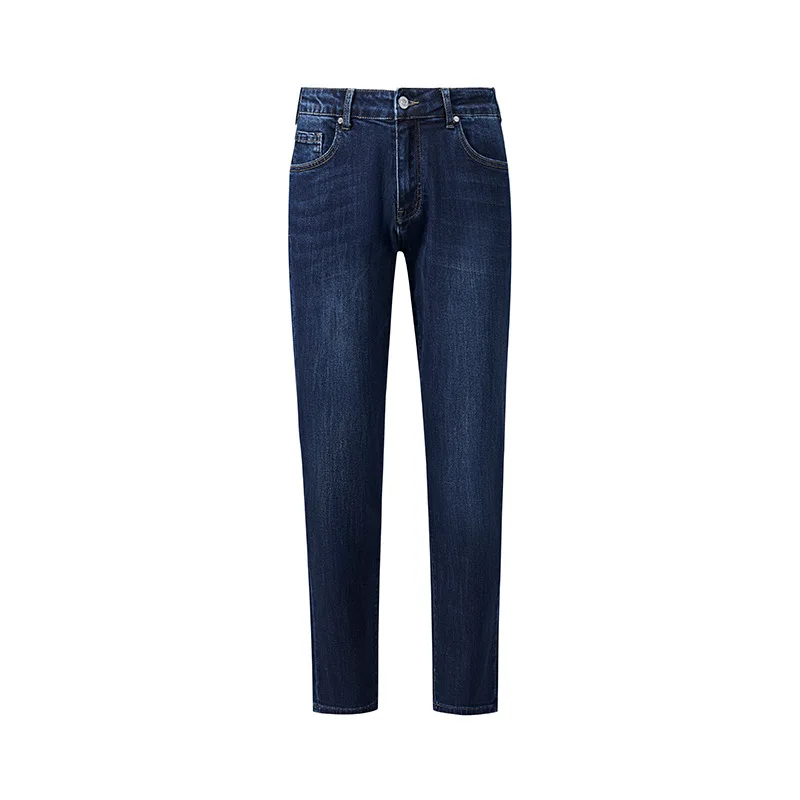 Chinese factory wholesale custom washed skinny pants classic slim stylish denim jeans for men