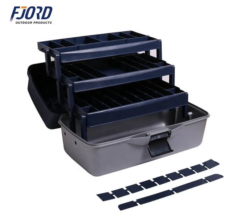 FJORD Portable Plastic Utility Tools Storage and Waterproof Tool Box Fishing Tackle Kits box