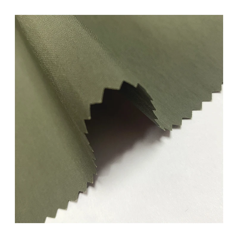 Wholesale Custom 100% Rpet Recycled Nylon Fabric 228t 320t Taslon Waterproof Fabric For Jacket Coat