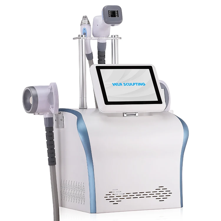 High Effective Bipolare Radiofrequency V10 Velashapings Ultrasonic 5D Vella Vacuum Roller Rf Vacuum Therapy Machine