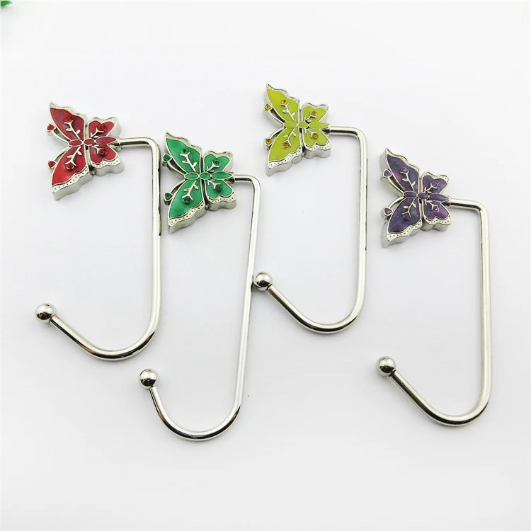 Butterfly-Shaped Metal Bag Hook for Bag Parts & Accessories