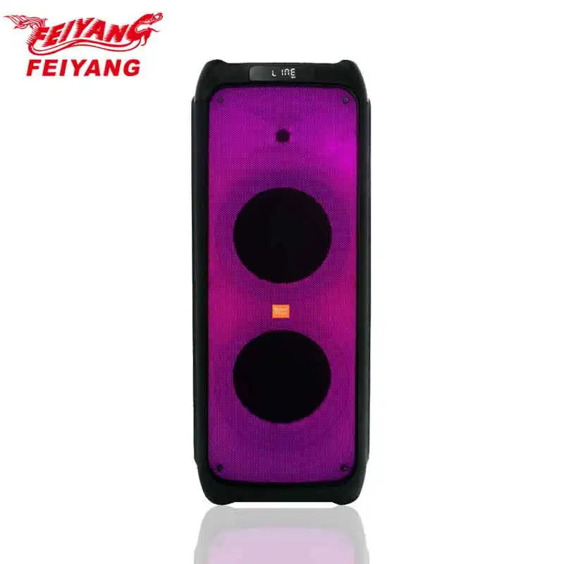 2021FEIYANG Прямая поставка с фабрики jbl-сабвуфер 10 дюймов Большая ди-джей приведенный в действие синий зуб колонки со