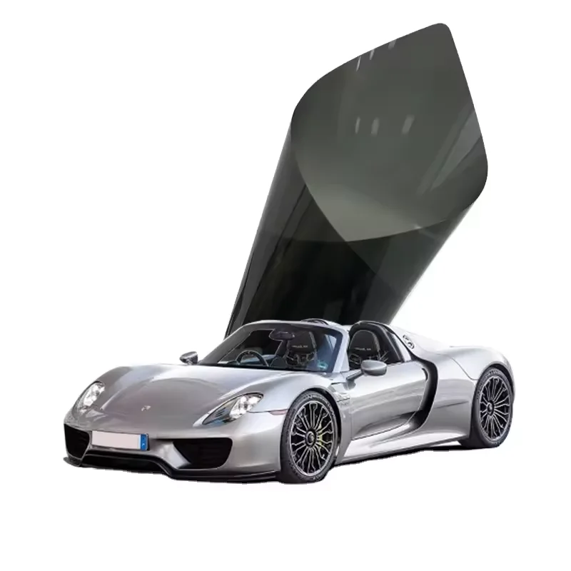 1 PLY Car Window Tint Film Removable Tint Film For Car heat Resistant Solar Window Film 99% Uv Water Proof Solar Glass HP BL 5%