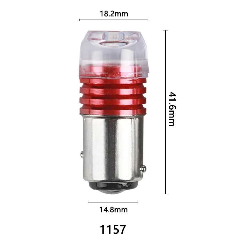 PUERXIN 1156 BA15S P21W 1157 BAY15D Car LED Strobe Light S25 5630 3SMD Bulbs Auto Car Brake Turn Signal Tail Flashing Lights