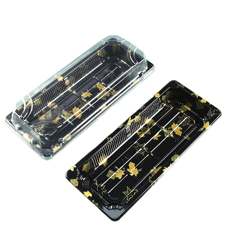 Disposable Japanese Sushi Boat Plastic Food Container Sushi Container