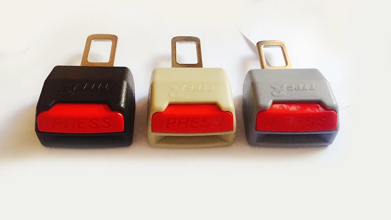 2 pcs Car Seat Belt Clip Extension Plug Car Safety Seat Lock Buckle Seatbelt Clip Extender Insert Socket