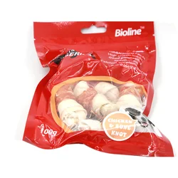 Low Fat Pet Food Dog Snacks Puppy Chews Knotted Bone