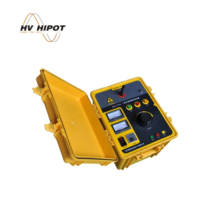 HVHIPOT GD-2131L  integrated DC high voltage generator Impulse  HV Cable Fault Location