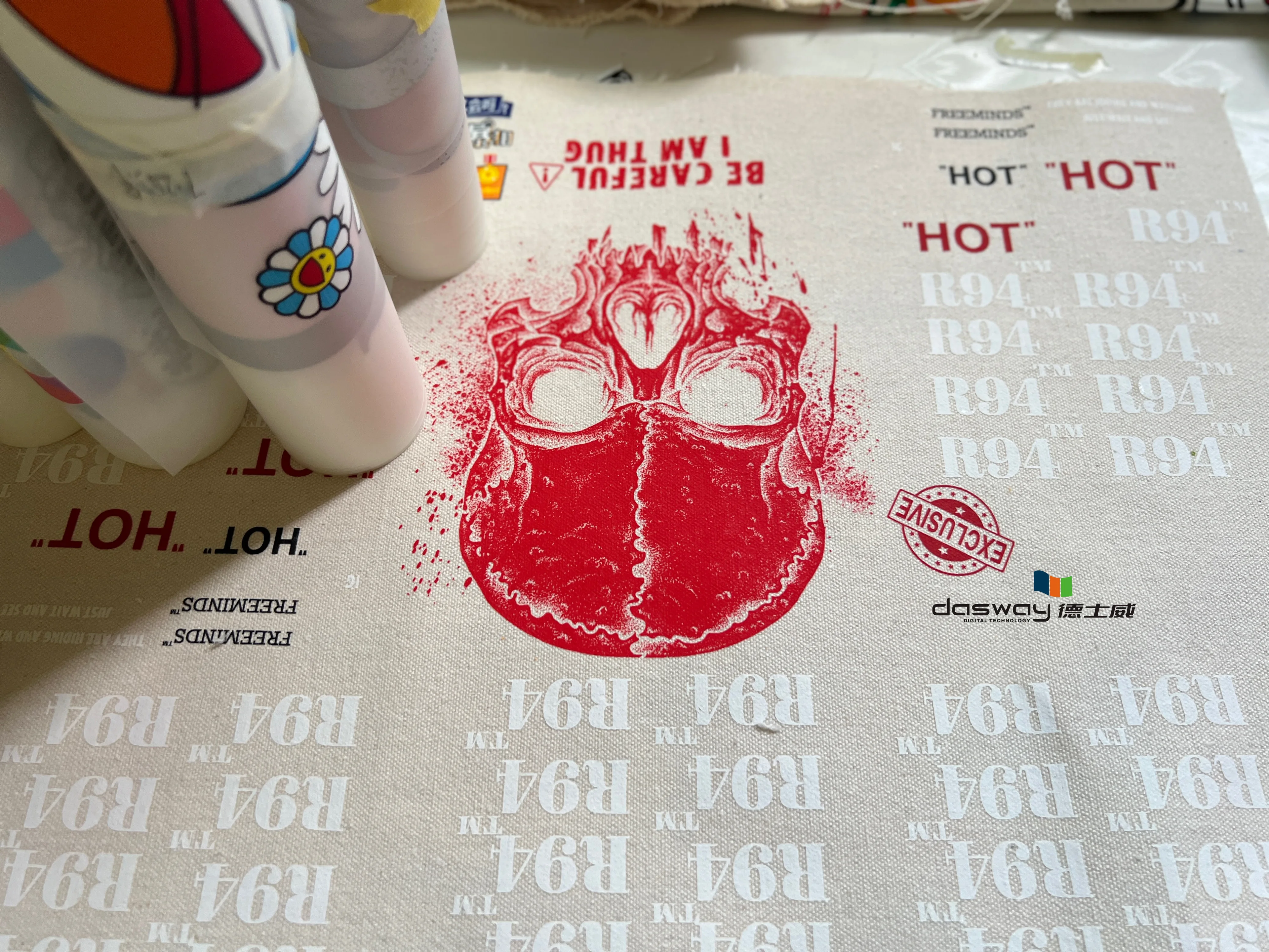 Free Sample Factory Outlets DTF Heat Transfer Film Roll/Sheet Single-sided Matte Hot Peel Cold Peel Customized T-shirts Garment