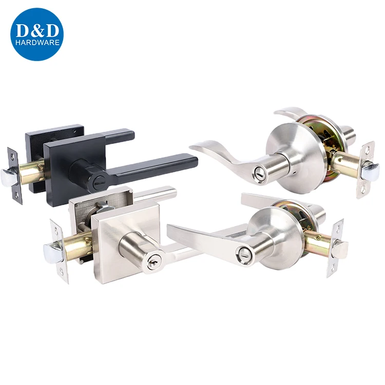 Fire Rated Stainless steel 304 Solid ANSI Grade 2 tubular ball knob lock-set lock hardware