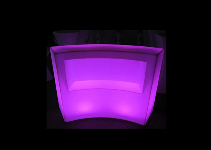 indoor or outdoor self-change slow flash light bar table for Portable club and event commercial bars