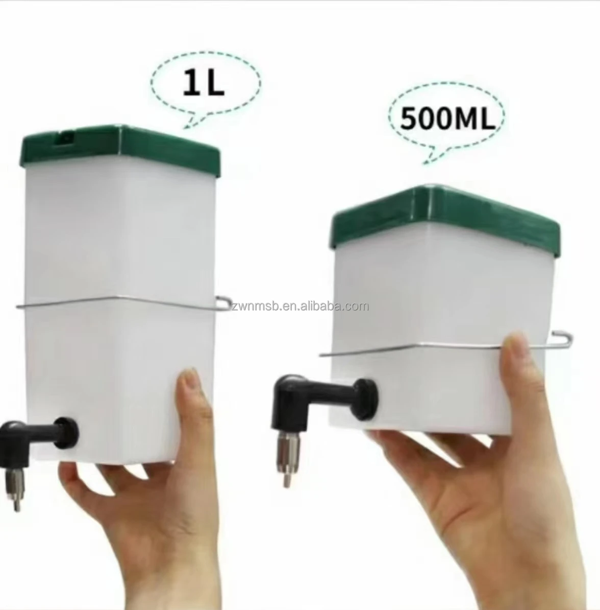 500 мл/1000 мл птицы ниппель воды кролик поилки поилка для SS животных поливальщик