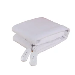 Rapid heating machine washable heating blanket fleece blanket