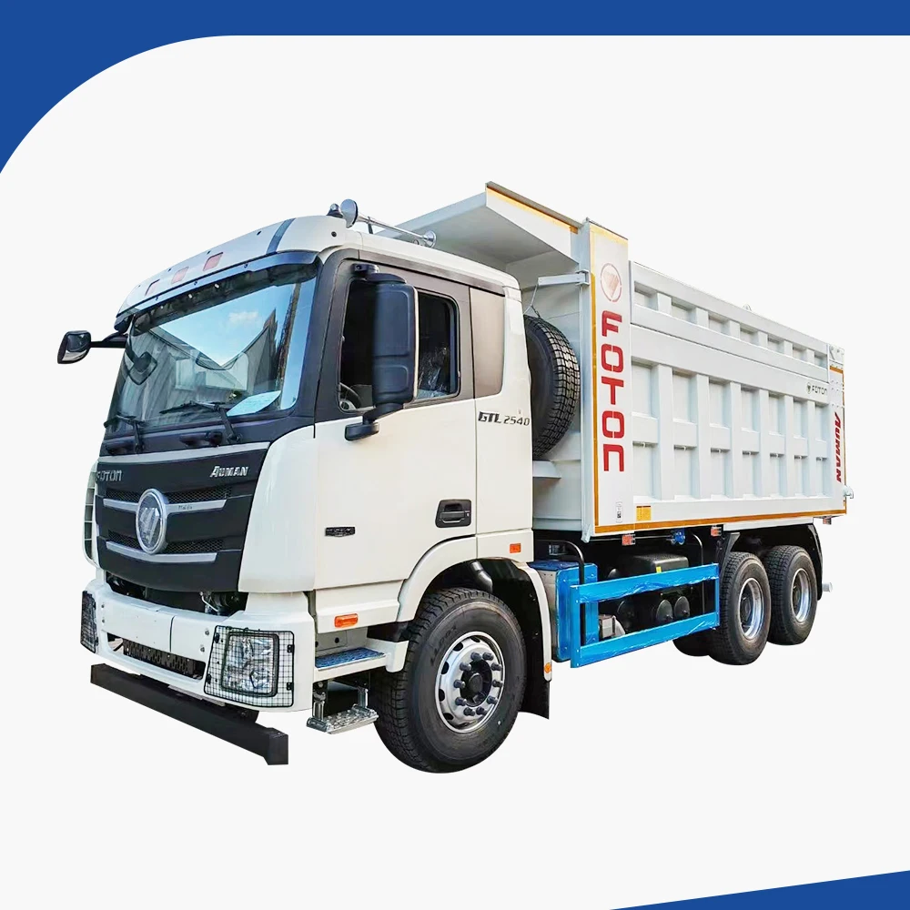 Brand New Foton Forland 8x4 Middle Lifting 6*4 Foton Howo 10 Wheels New Dump Trucks 20 25 Ton Tipper Trucks