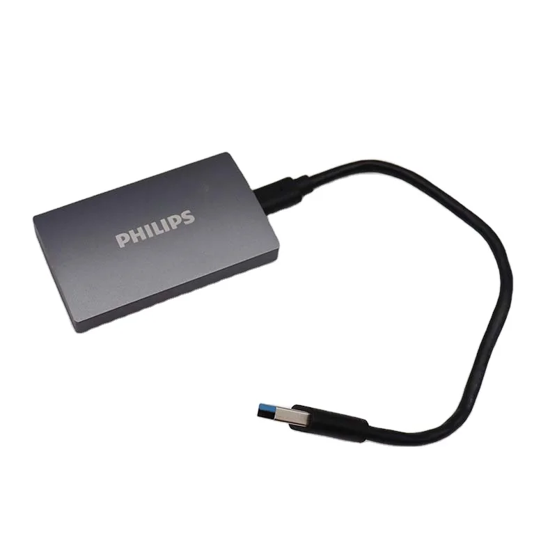 Philips Original portable external hard drive disk 120GB 240gb 480GB 512gb 1TB 2TB solid state drive ssd external hard drive