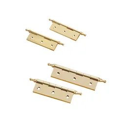 Furniture Brass Solid Cabinet Door Catch Latch Small Furniture Folding Concealed Door Hinges