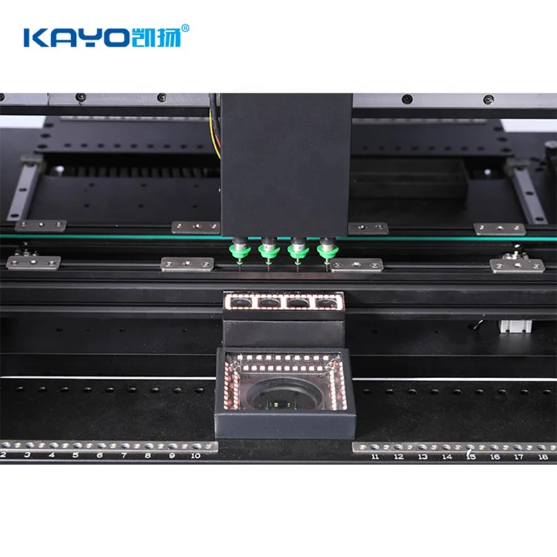 Заводская цена электронные продукты машины 6 CCD камеры KAYO-A4L свет PCB P & P машина