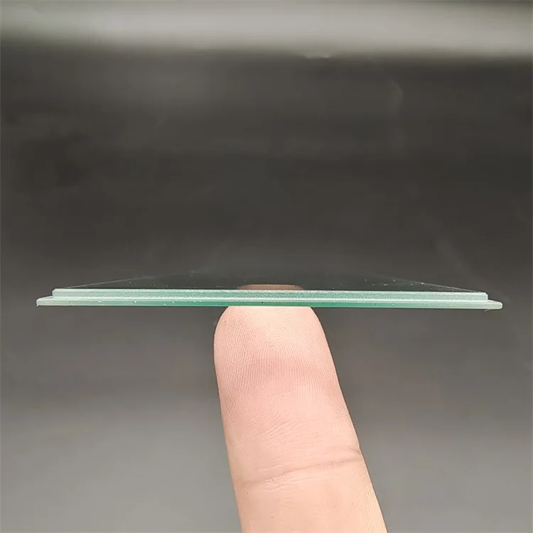 2-10mm Thick Clear Float Tempered Glass Panel Sight Glass Soda Lime Smooth Edge Cut Edge Clear Glass Sheet