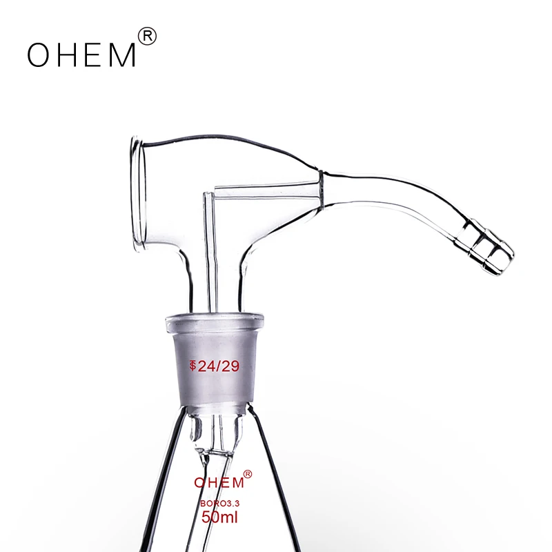 laboratory supplies Triangle display color spray bottle borosilicate glass Chromatographic spray bottle