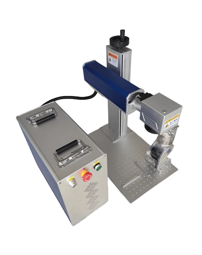 metal fiber laser engraver machine desktop 20w 30w 50w 100 w  fiber laser marking machine for steel