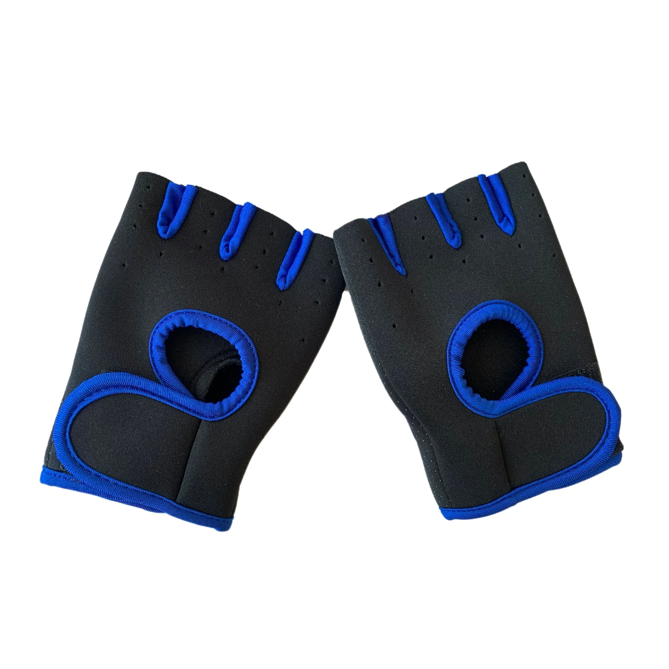Wholesale Cheap Fitness neoprene leather Weight Lifting workout Gym Custom fingerless driving Gloves