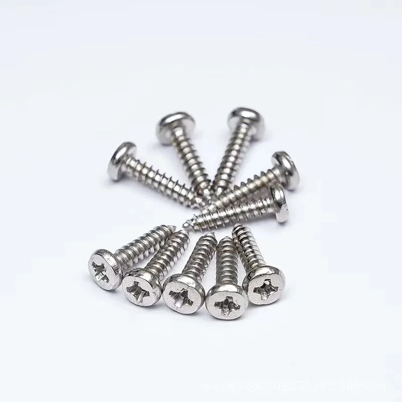 DIN 7981 Stainless Steel fasteners Zinc Plated Screws Cross Recessed Pan Head Tapping Screws
