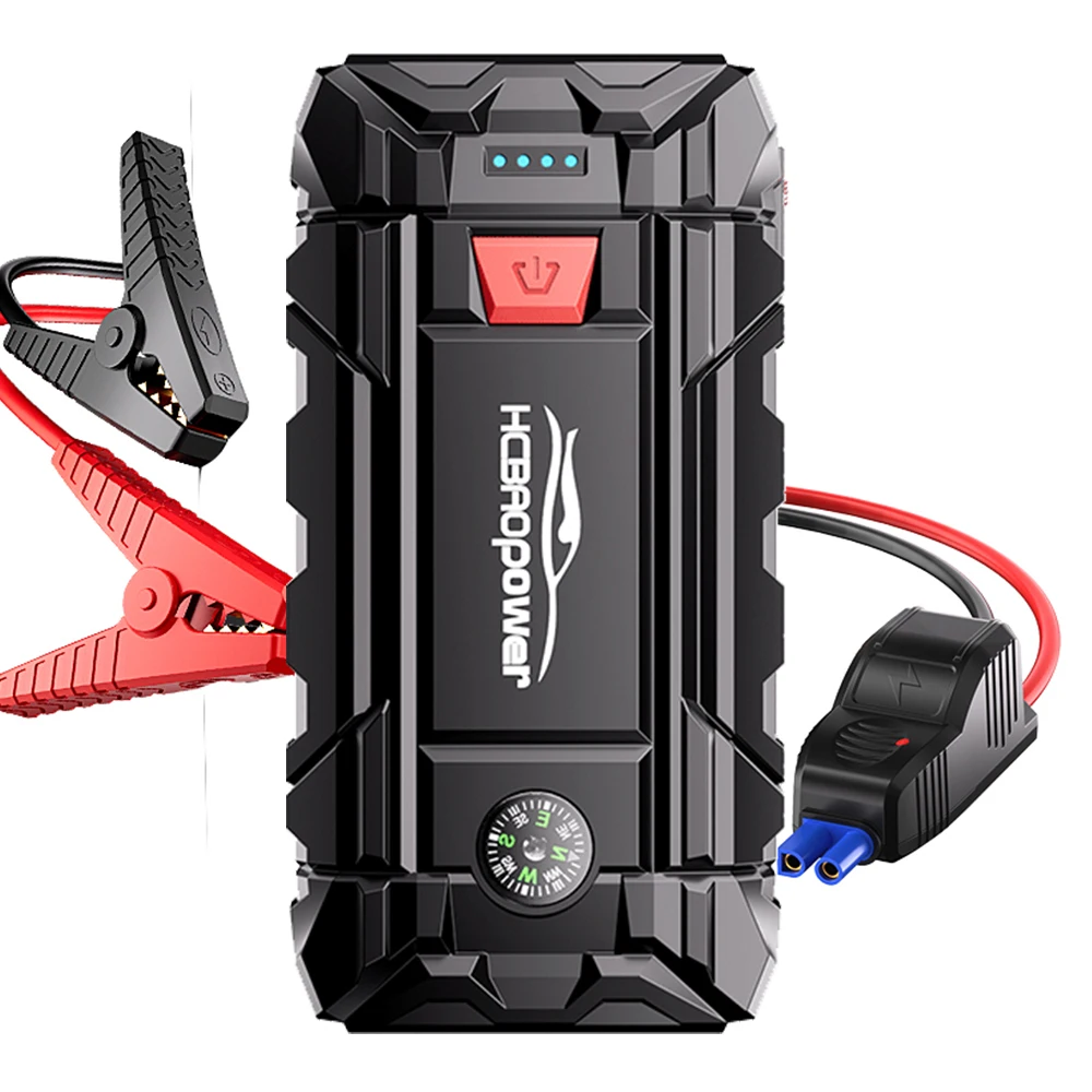 Outdoor Widely Used Car Power Jump Starter Power Bank Battery Charger Auto Emergency Booster Portable Jump Starters
