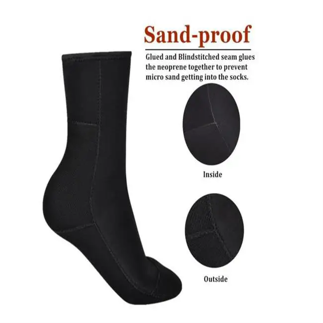 Good Full Protection Waterproof Sand Beach Swimming Water Sport Shoes Anti Slip Surfing Diving Underwater Neoprene Socks