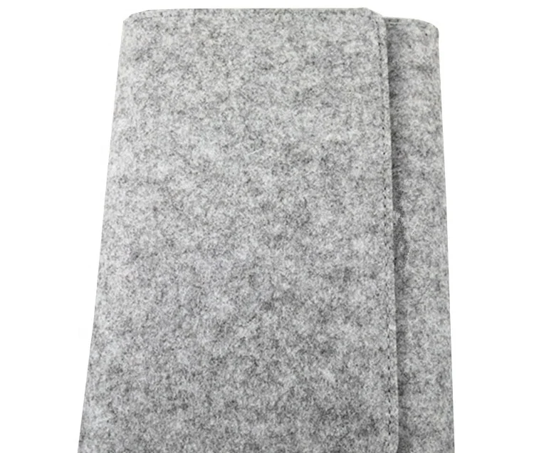 Multi functional Felt School Student Book Cover Felt Daily Travel Office Notebook Pad Cover Pencil Case