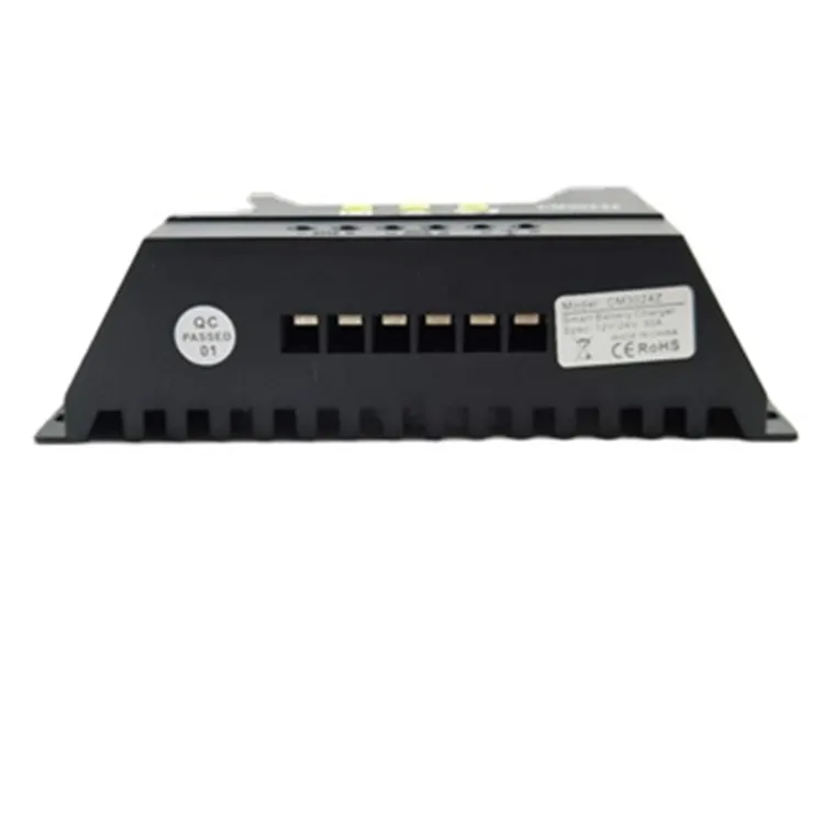 2 USB-порта автоматический 12 В 24 20 А 30 PWM коннектор контроллера солнечной зарядки с ЖК-дисплеем