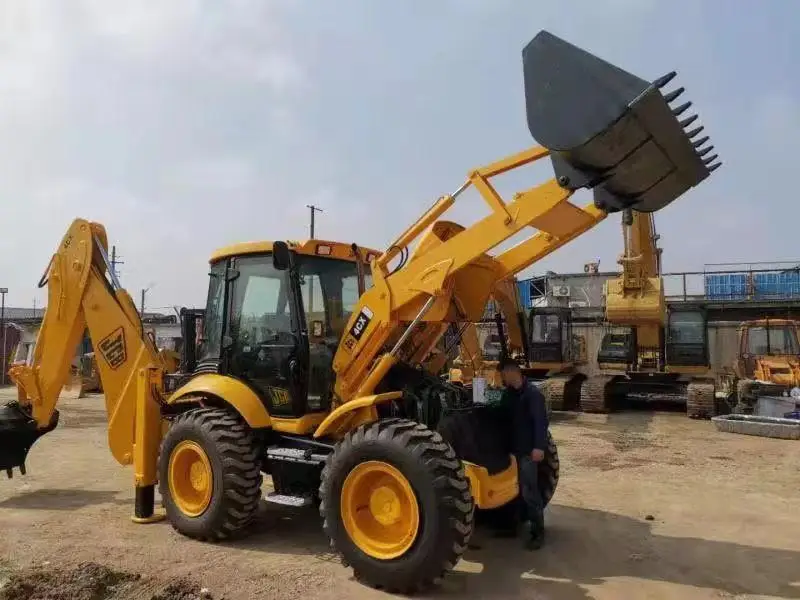 Used High Quality Original jcb 4cx 3cx backhoe loader in good working condition for sale