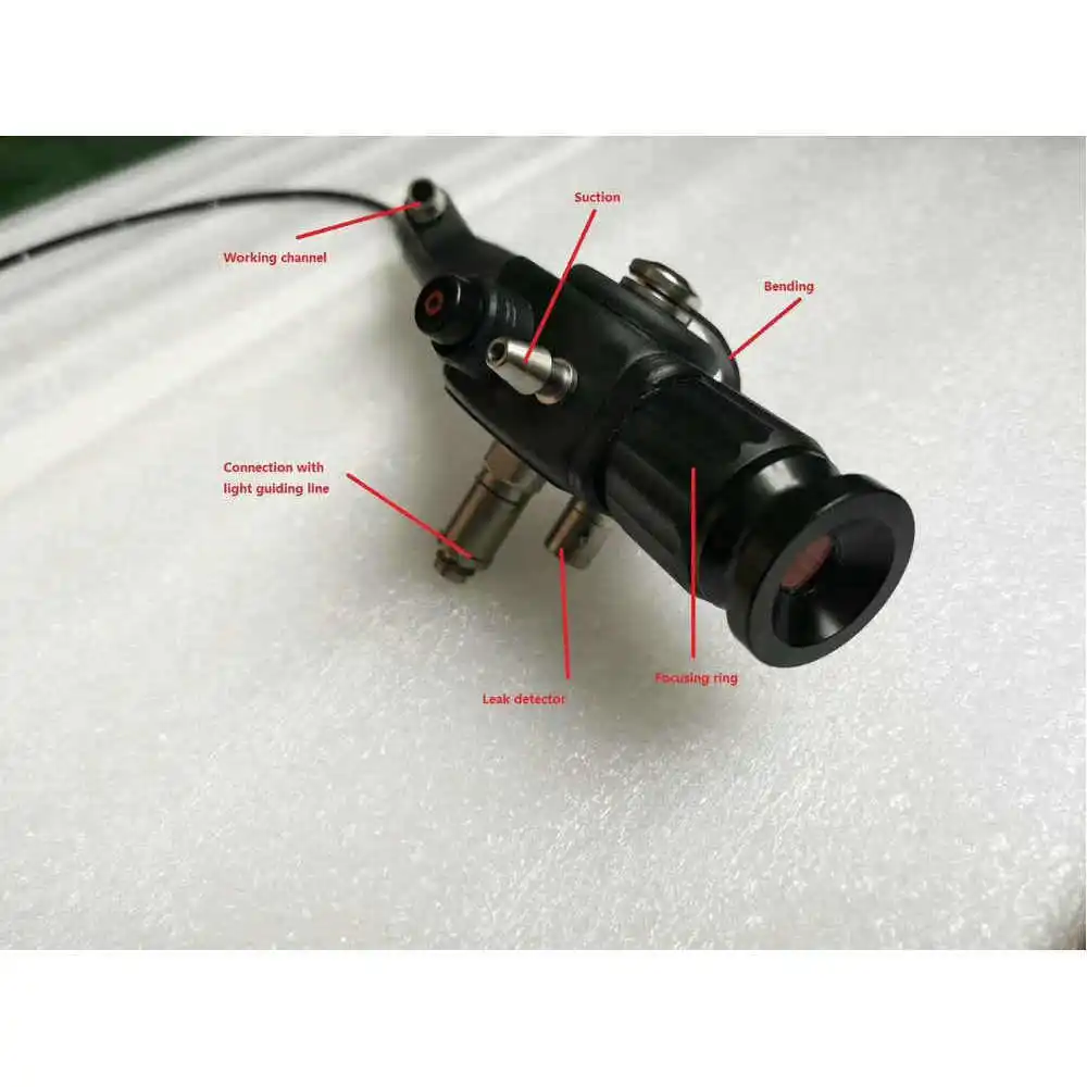 Portable bronchoscopy CMOS flexible nasopharyngoscope for ENT examination