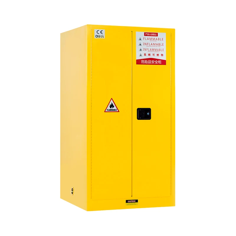 China Supplier Fire Proof Chemical Reagent Storage 90 Gallon  Flammable Safety Cabinet