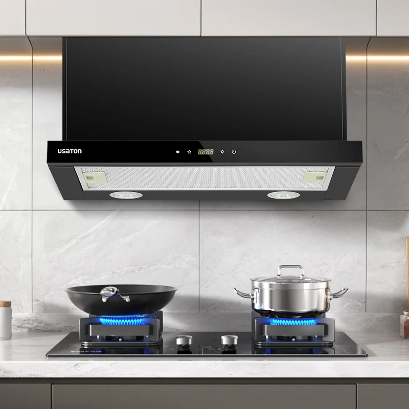 Standard competitive price industrial delicate appearance kitchen smoke extractor cooker hood