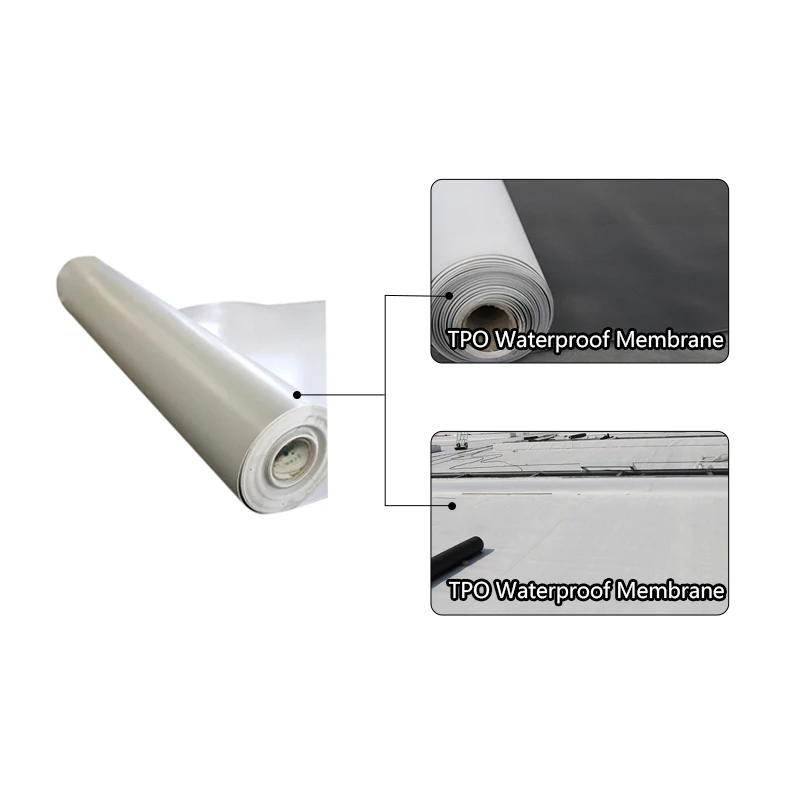 2,0 мм * 15 м * 1 м отличное усиление, полное производство, TPO крыша flet