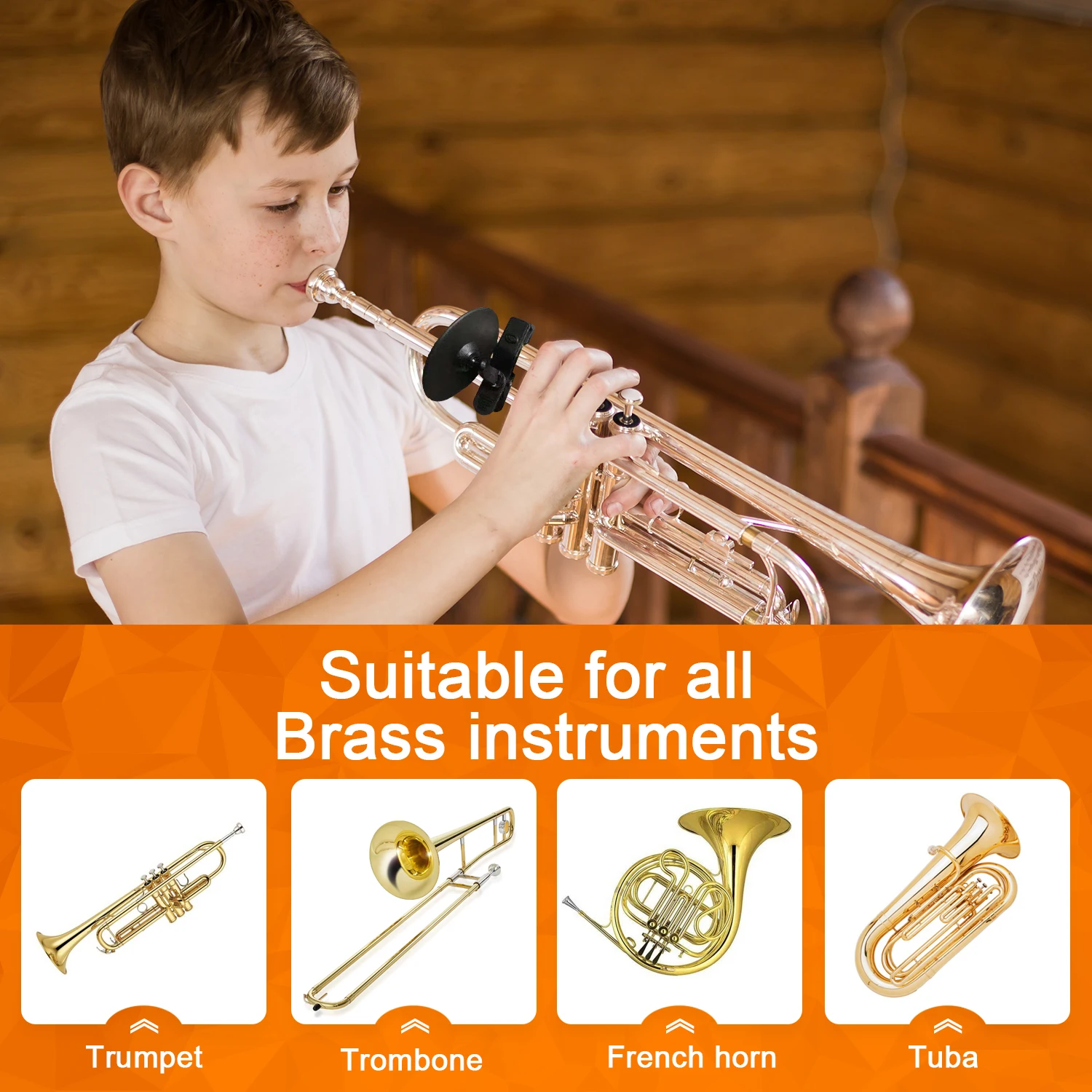 MirTra Trumpet Embouchure Training Exercises Small Mirror Lip Embouchure Observer Build Practice Trombone French Horn Tuba